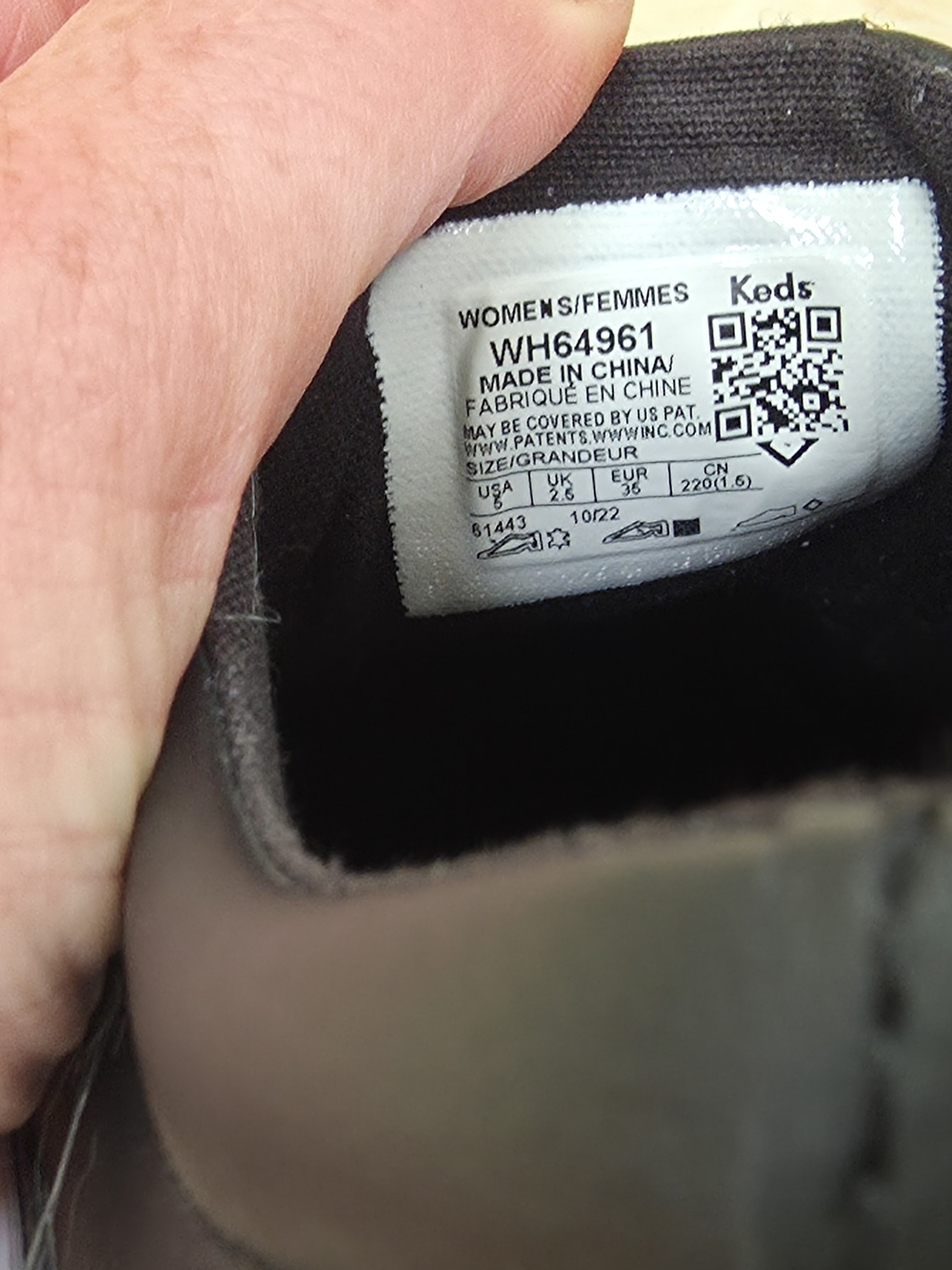 Keds Women's Black Leather Platform Sneaker Jump Kick Duo Size 5 - Picture 5 of 5